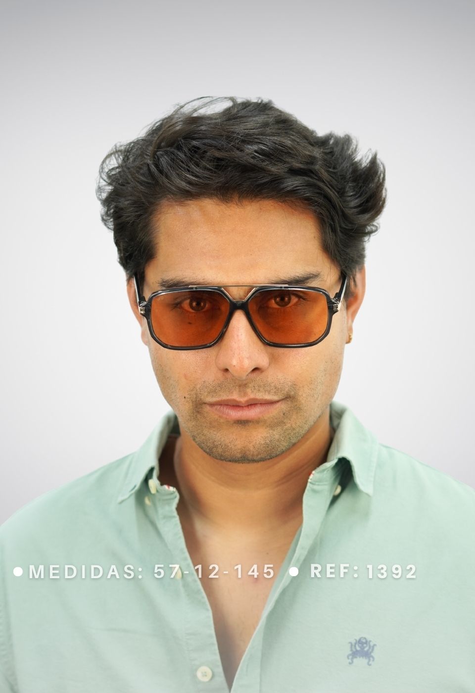 ggafas.com -Gafas Sol Filtro UV400 Lente Polarizado Negro-Azul