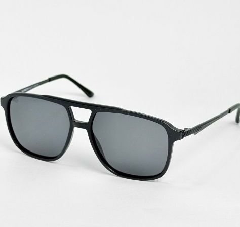 ggafas.com -Gafas Sol Filtro UV400 Lente Polarizado Negro-Gris