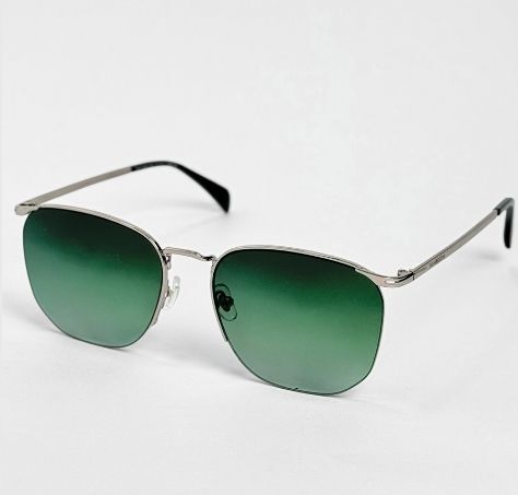 ggafas.com -Gafas Sol Filtro UV400 Lente Polarizado Plateado-Verde