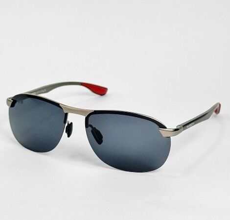 ggafas.com -Gafas Sol Filtro UV400 Lente Polarizado Plateado-Gris