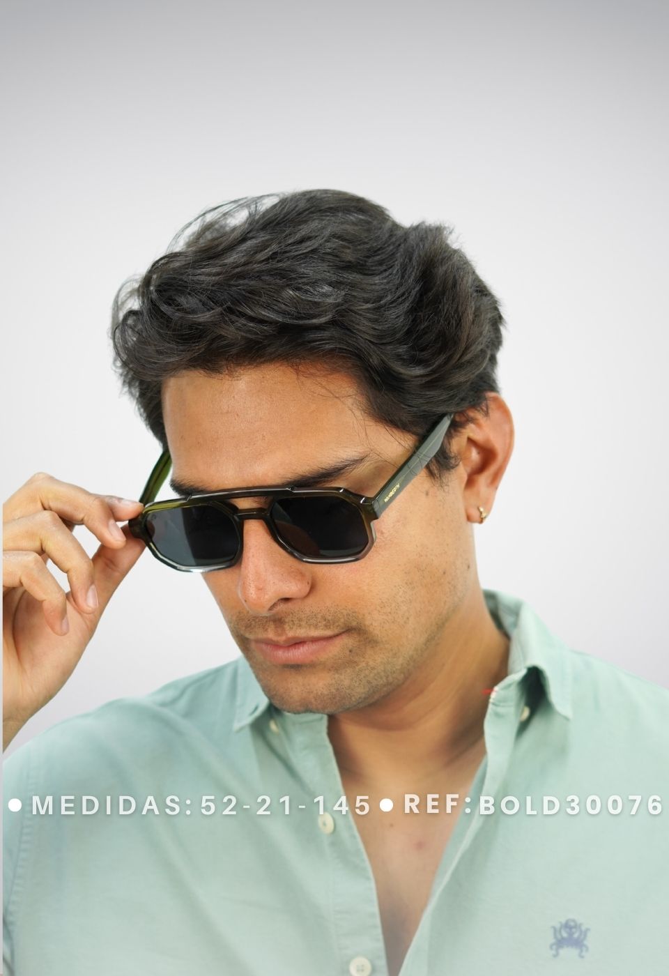 ggafas.com -Gafas Sol Filtro UV400 Lente Polarizado Azul-Gris