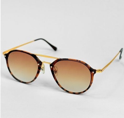 ggafas.com -Gafas Sol Filtro UV400 Lente Polarizado Dorado-Naranja