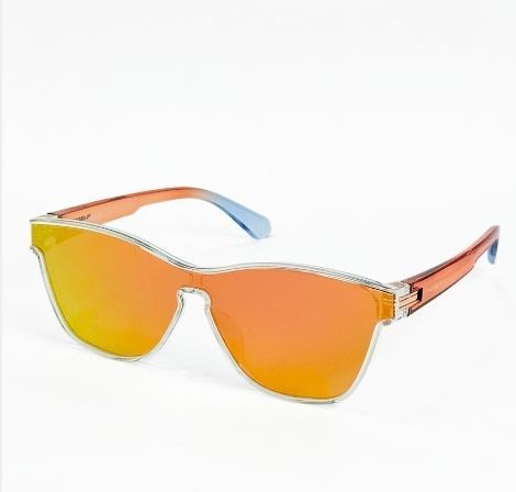 ggafas.com -Gafas Sol Filtro UV400 Lente Polarizado Plateado-naranja
