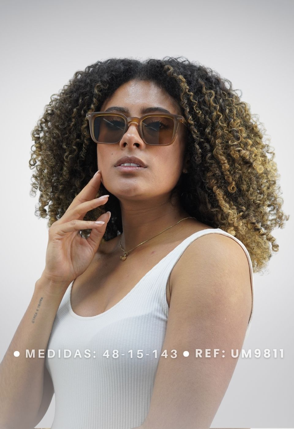 ggafas.com -Gafas Sol Filtro UV400 Lente Polarizado Celeste-Morado