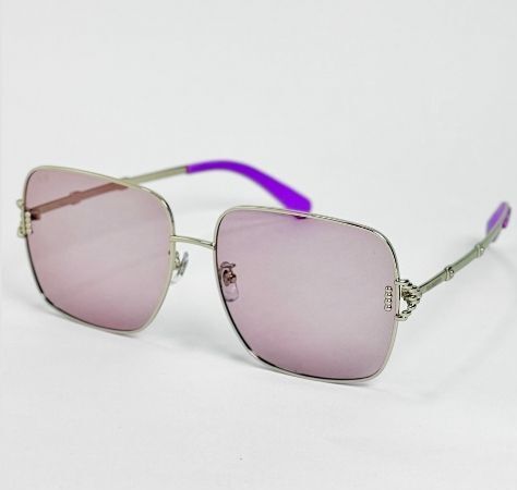 ggafas.com -Gafas Sol Filtro UV400 Lente Polarizado Plateado-Lila