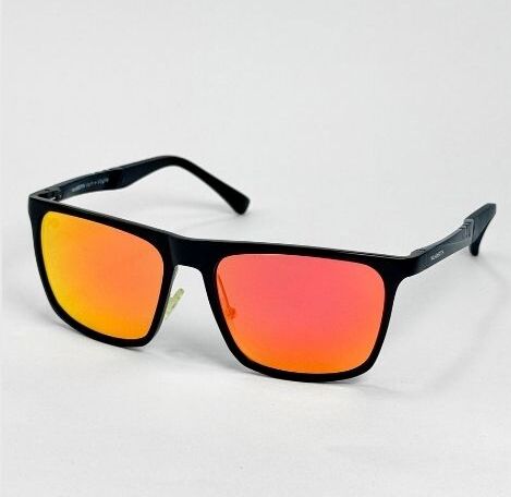 ggafas.com -Gafas Sol Filtro UV400 Lente Polarizado Negro-Naranja