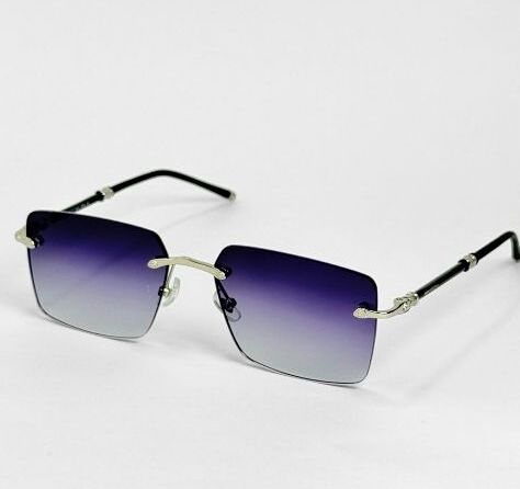 ggafas.com -Gafas Sol Filtro UV400 Lente Polarizado Plateado-Morado