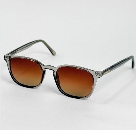 ggafas.com -Gafas Sol Filtro UV400 Lente Polarizado Plateado-Cafe
