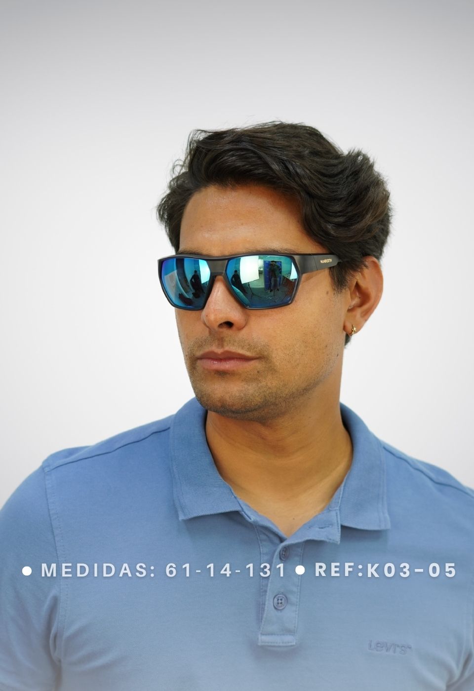 ggafas.com -Gafas Sol Filtro UV400 Lente Polarizado Negro