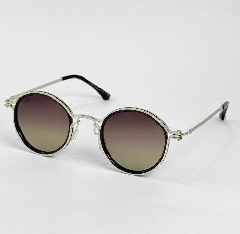 ggafas.com -Gafas Sol Filtro UV400 Lente Polarizado Plateado-Cafe