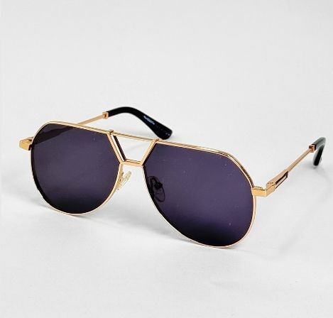 ggafas.com -Gafas Sol Filtro UV400 Lente Polarizado Dorado-Morado