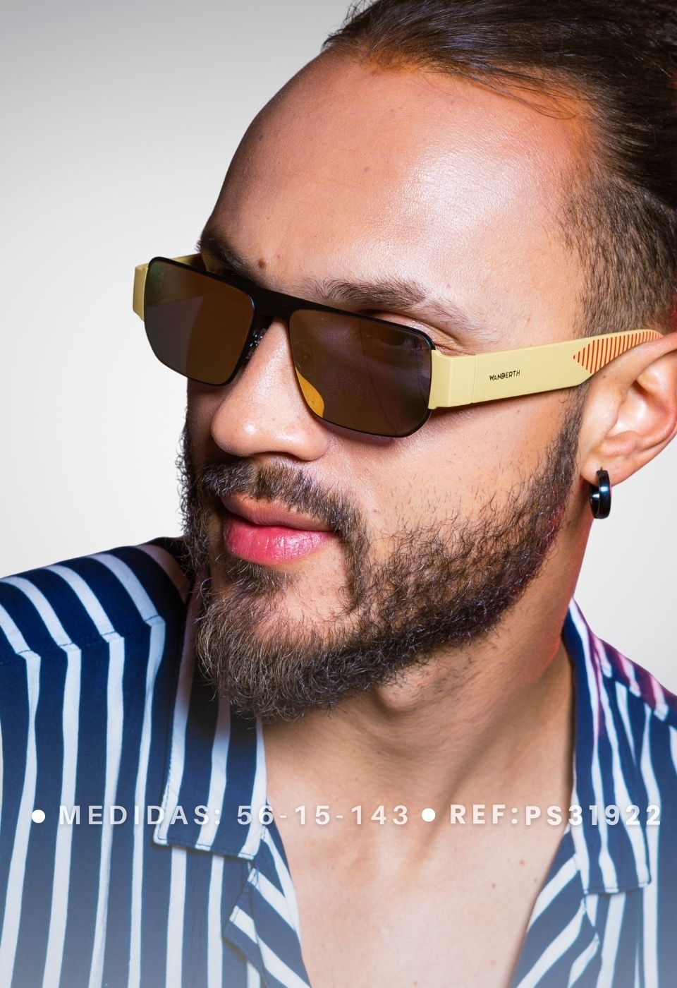 ggafas.com -Gafas Sol Filtro UV400 Lente Polarizado Negro-Azul