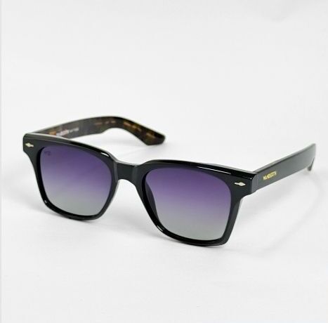 ggafas.com -Gafas Sol Filtro UV400 Lente Polarizado Negro-Morado