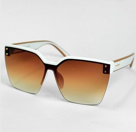 ggafas.com -Gafas Sol Filtro UV400 Lente Polarizado Blanco-Naranja