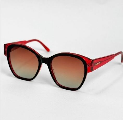 ggafas.com -Gafas Sol Filtro UV400 Lente Polarizado Rojo-Negro