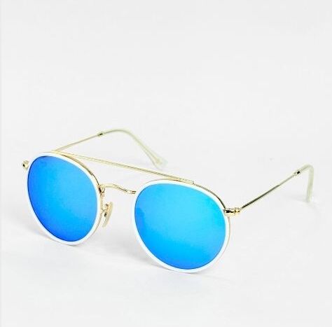 ggafas.com -Gafas Sol Filtro UV400 Lente Polarizado Dorado-Azul
