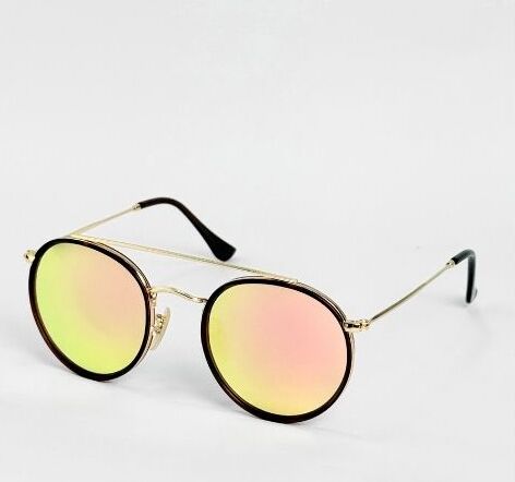 ggafas.com -Gafas Sol Filtro UV400 Lente Polarizado Negro-Naranja