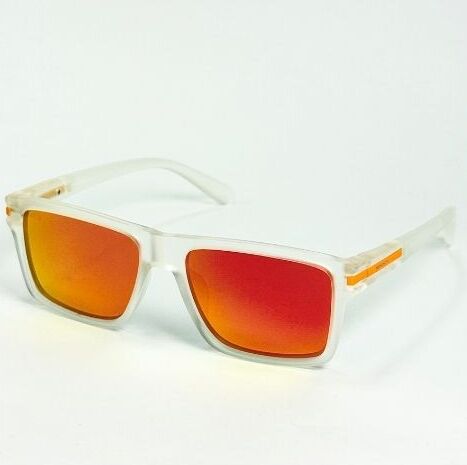 ggafas.com -Gafas Sol Filtro UV400 Lente Polarizado Blanco-Naranja