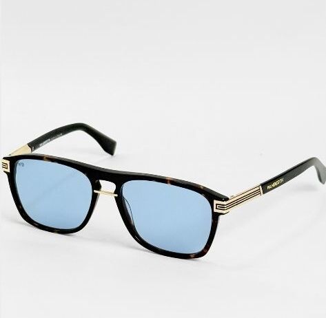 ggafas.com -Gafas Sol Filtro UV400 Lente Polarizado Negro-Azul