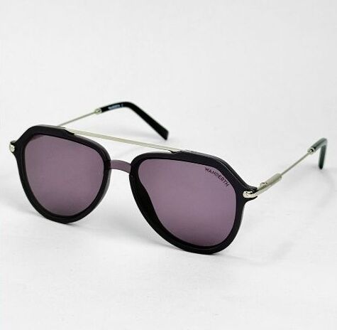 ggafas.com -Gafas Sol Filtro UV400 Lente Polarizado Negro-Plateado