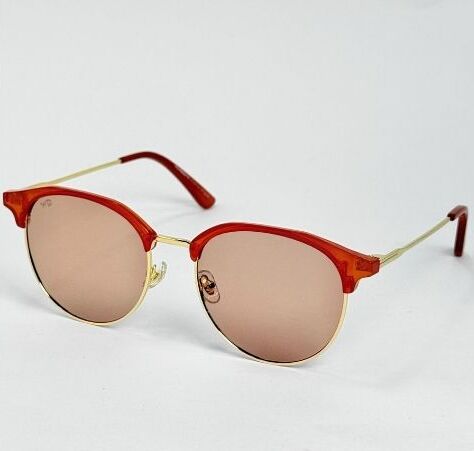 ggafas.com -Gafas Sol Filtro UV400 Lente Polarizado Dorado-Rojo