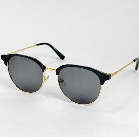 ggafas.com -Gafas Sol Filtro UV400 Lente Polarizado Dorado-Negro