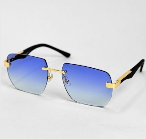 ggafas.com -Gafas Sol Filtro UV400 Lente Polarizado Dorado-Azul