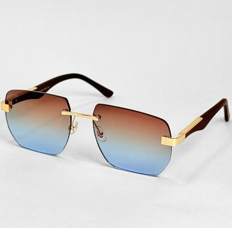 ggafas.com -Gafas Sol Filtro UV400 Lente Polarizado Dorado-Café