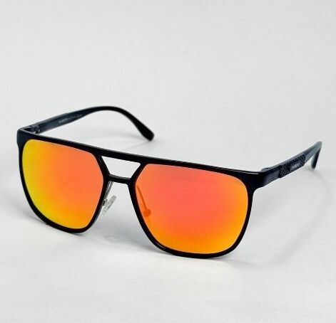 ggafas.com -Gafas Sol Filtro UV400 Lente Polarizado Negro-Naranja