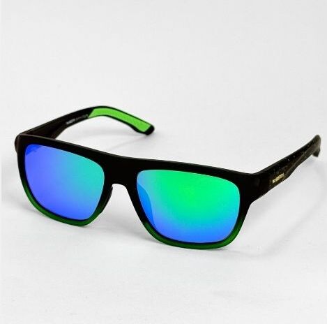 ggafas.com -Gafas Sol Filtro UV400 Lente Polarizado Negro-Verde