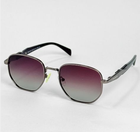 ggafas.com -Gafas Sol Filtro UV400 Lente Polarizado Plateado-Vino