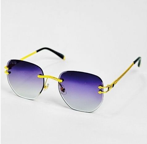 ggafas.com -Gafas Sol Filtro UV400 Lente Polarizado Dorado-Morado