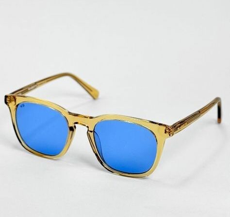 ggafas.com -Gafas Sol Filtro UV400 Lente Polarizado Dorado-Azul