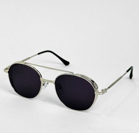 ggafas.com -Gafas Sol Filtro UV400 Lente Polarizado Plateado-Negro