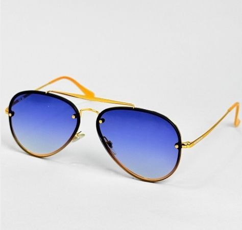 ggafas.com -Gafas Sol Filtro UV400 Lente Polarizado Dorado-Azul