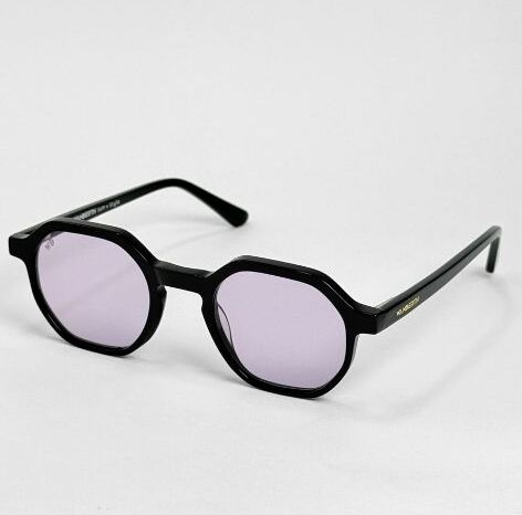 ggafas.com -Gafas Sol Filtro UV400 Lente Polarizado Negro-Lila